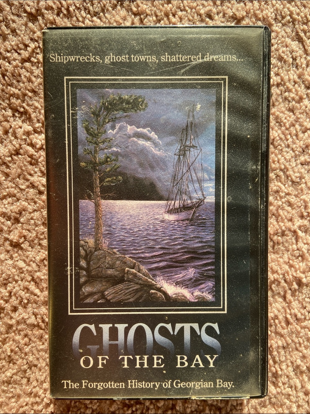 1994 Ghosts of The Bay: The Forgottwn History of Georgian Bay VHS, Tested 📼